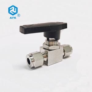 Wholesale 1/4&quot; Ferrule Stainless Steel Ball Valve 3000psi High Pressure BSPT NPT Female from china suppliers