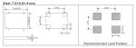 7050 Low Power MEMS Oscillator 100.000MHz 1.62-3.63V, -20~+70℃ ±20ppm