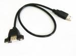 Mount pannel usb A Male to Female extension cable with screw