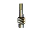 Stainless Steel Motor Pinion Gear Shaft 1-30 Tooth 120mm Max Diameter