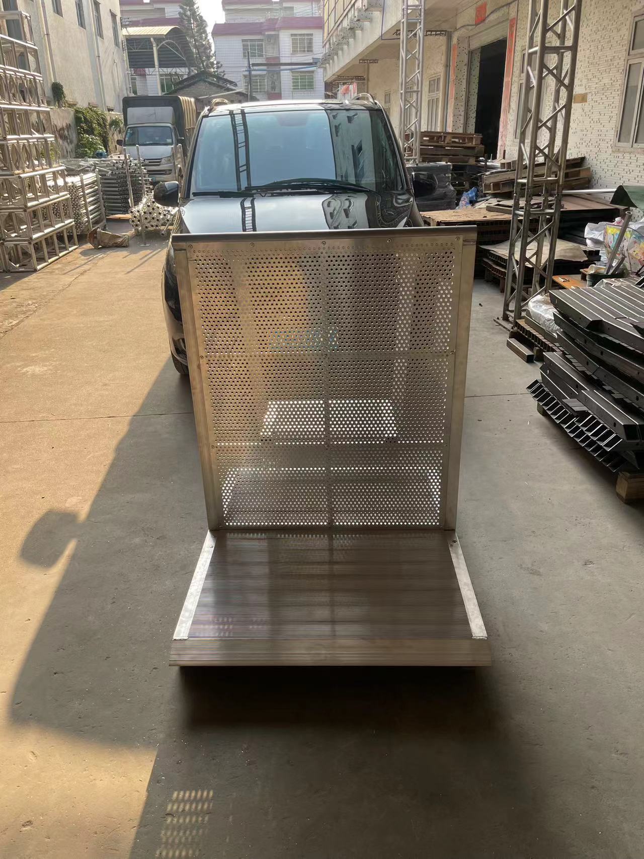Aluminum Crowd Barricades Portable Foldable Event Crowd Control Barriers