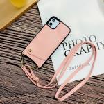 Vintage Card Pocket Phone Case Adjustable Lanyard Case Shockproof for Iphone