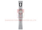 Passanger Lift Round Button Elevator COP / Stainless Steel Control Panel