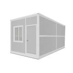 5950 Mm Prefabricated House Office Folding Flat Pack Container House
