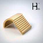 ISO9001 Anti Corrosion Copper Stair Nosing 1600mm Length Brass Step Edge