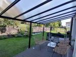 Waterproof terrace canopies awning polycarbonate balcony canopy outdoor cover
