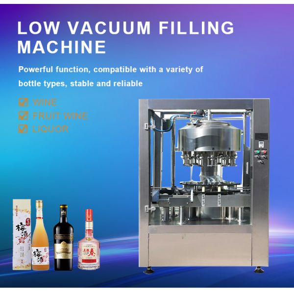 Wine Vodka Liquor Automatic Bottle Filling Machine With Sealing Function