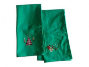Wholesale Plain Weave Flat Cotton Tea Towel 50x70cm  Embroidery Christmas Tea Towel from china suppliers