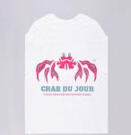Custom Printing Disposable Bibs Restaurant Apron Logo Non Woven Fabric
