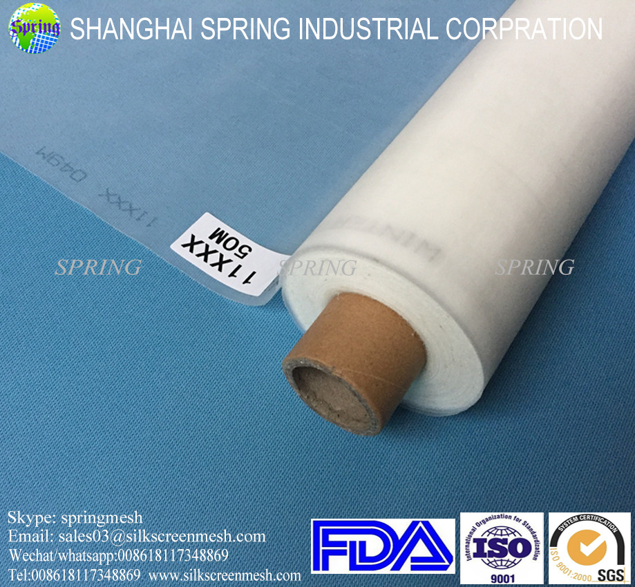 Food Grade Nylon Wheat Flour Bolting Cloth 0.1m-3.7m Width Low Elasticity