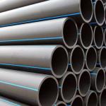 PN6 Underground Water Pipe 160mm , PN8 PN10 150mm HDPE Pn10 Pipe