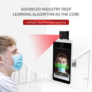 Wholesale DC12V facial temperature scanner kiosk Support Health QR Code Screening from china suppliers