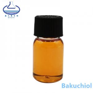 China Antioxidant Psoralea Corylifolia Extract Bakuchiol Oil 98% on sale