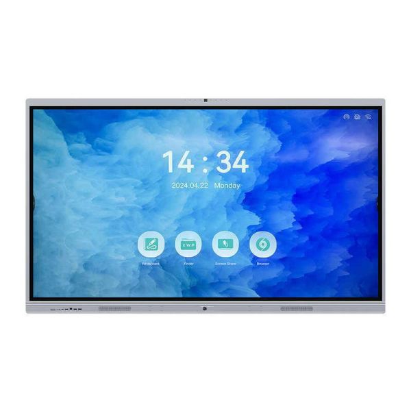 86 Inch Interactive Touchscreen Presentation Board For Collaborative Presentations