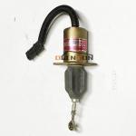 12V 24V Voltage Generator Stop Solenoid 3935650 for Excavator Engine Parts