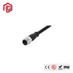 Industrial PCB Wiring Connector M12 A Code 12pin Male Waterproof Circular