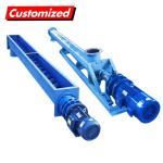 Power Plant Stainless Steel Auger Conveyor Customizable For ODM/OEM