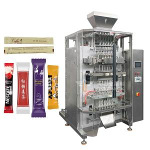 Wholesale Automatic 20g 40g 80g multilane sports drink mix stick pack powder filling machine 4 lines powder packing stick machine from china suppliers