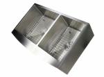 36 Inch Apron Stainless Steel Kitchen Sink Curved Front Farm Brushed Surface /