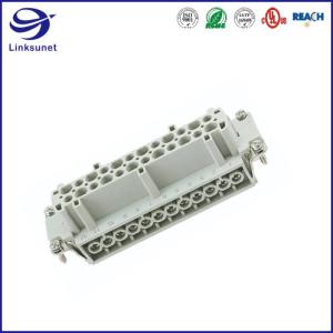 Wholesale HE PC 500V Female H24B Heavy Duty Connector for Industrial Wire Harness from china suppliers