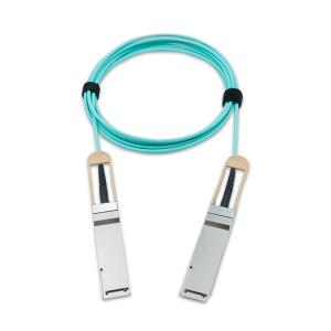 Wholesale 40GBASE QSFP+ AOC Cables 0.5m To 100m Cisco Compatible from china suppliers