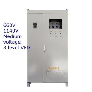 Wholesale 660V 1140V Medium Voltage Frequency Converter VFD Three Level Inverter from china suppliers