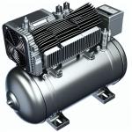 3 HP 120V/240V Oil Free Quincy Screw Air Compressor Head Oil Lubricated Pump