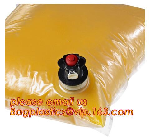 3l 5l 10l bag in box packaging wine bag with vitop tap,5L/10L/20L transparent