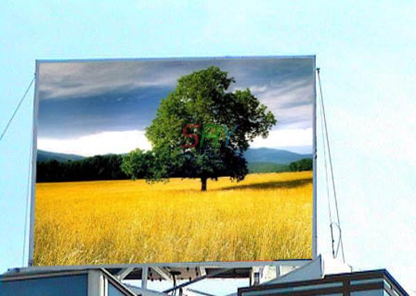 7500nits P12 LED Billboard Display DIP346 LED Digital Billboards For Rooftop