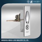 Chrome Plated Electrical Cabinet Door Lock Magnetic Black Zinc Alloy