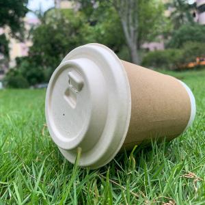 Wholesale Sugarcane Cover Cup Disposable Hot Bubble Coffee Non Leak Cover Sippy Cup Lid Despenses Drink Into C from china suppliers
