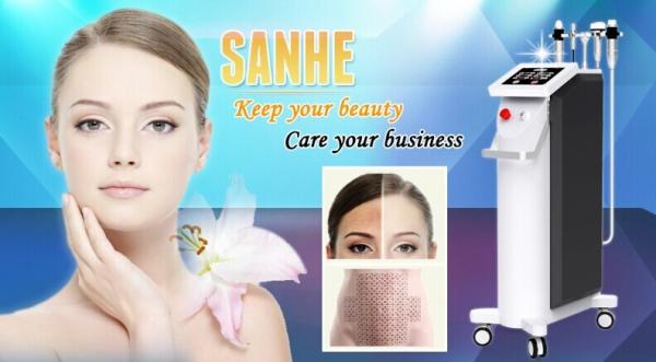 0.5-3mm adjustable facial fractional micro-needle RF with invasive and non