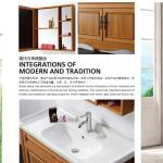 Modern Alunimun Bathroom Vanity/ all aluminum bathroom cabinet/Mirror Cabinet