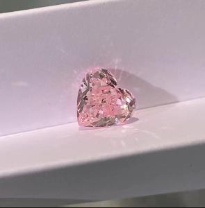 Wholesale Eco Synthetic Heart Shape Lab Grown Pink Diamonds 2.53ct IGI Certificated from china suppliers