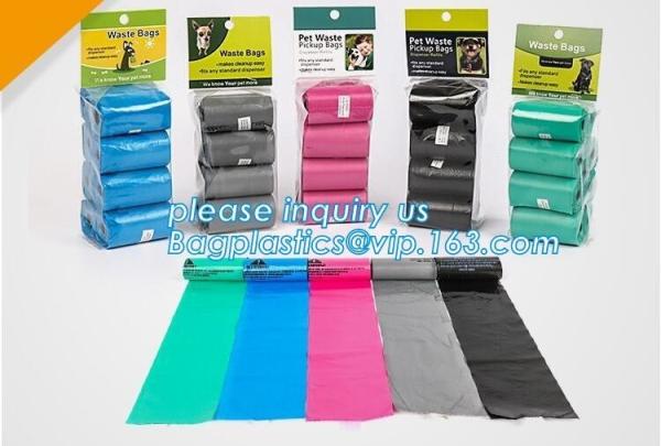 Poop Bags With Handles, scented bags with handles, Pick Pocket Pouch, Doggie