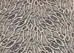 Customized Jacquard Cotton Nylon Lace Fabric Shrink-Resistant SGS CE CY-LW0105