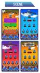 Ball Drop video lottery ticket game machine, multiple players lucky fish arcade