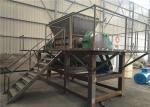Hospital Waste Shredder Machine Double Shaft Garbage Disposal Plant