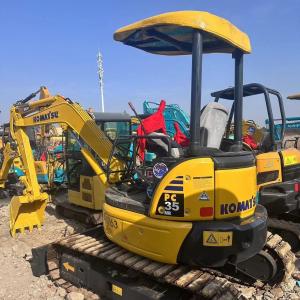 Wholesale Used Komatsu Excavator PC35 Secoondhand 3.5ton Small Type Mini Crawler Digger from china suppliers