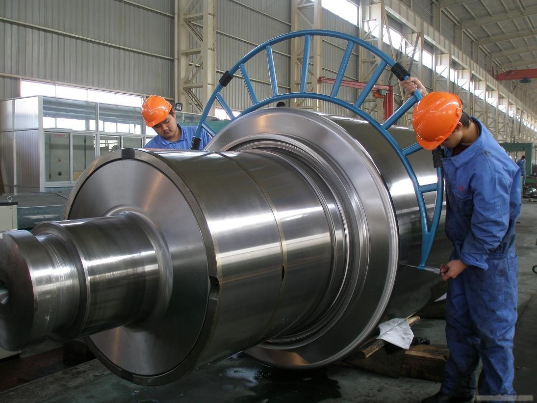 Gravity Casting steel roll Forged Steel Rolls Rougher, intermediate stands and pre-finishing stands