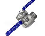 Stainless Steel 304 316 DN20-NPT 2PC Internal Thread Ball Valve for Hydraulic