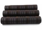Administration Luxury Black Velvet Flock Wallpaper Soundproof With Modern Style