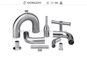 Wholesale Hygienic fittings 3 way 180 degree Bend,Concentric Reducer ASME BPE from china suppliers