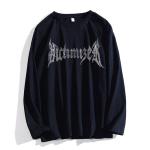Custom Printing T Shirt Casual Men T-Shirts Fitness Long-Sleeved T Shirt 100%