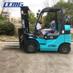 2.5 Ton LPG Powered Forklift , Custom Color 3m Full Free Lift Forklift Outdoor