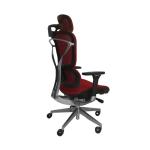Rubber Caster W700mm High Back Revolving Office Chair For 300 Lb Person R350 Alu