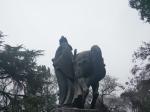 Artificial Style Outdoor Bronze Sculpture , Classical Casting Antique Bronze