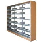 2.0mm Commercial Metal Industrial Storage Rack For Book Shelf