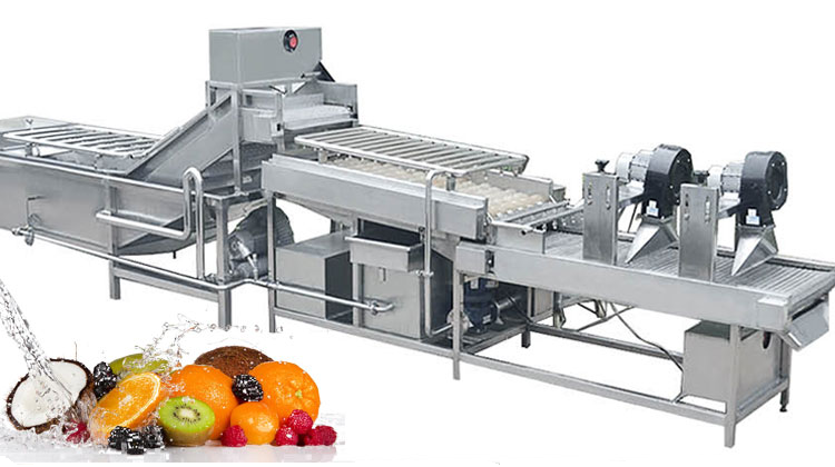 JOYSHINE Group's Mango Washing Machine Easy to Operate at 500kg/h Production Capacity