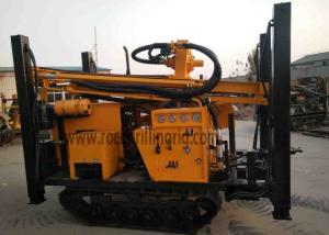 Wholesale 300m Crawler Mounted Hydraulic Water Well Drilling Machine 105 - 350mm Hole Diameter from china suppliers